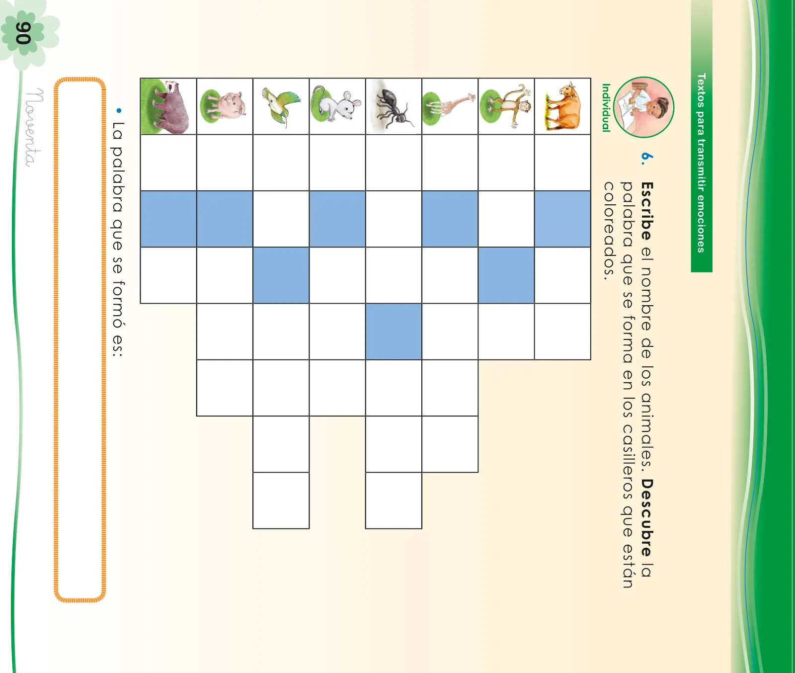 Miniatura página 92 de Comunicación 1 : cuaderno de trabajo para primer grado de Educación Primaria 2019 · 2019