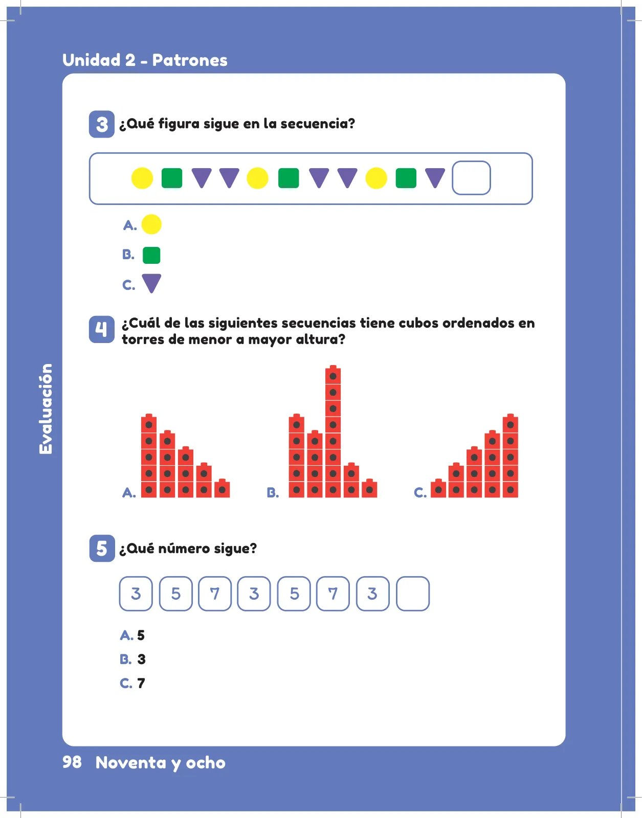 Página 100 de Matemática – Segundo Básico | Texto del Estudiante MINEDUC – Descargar PDF · 2024