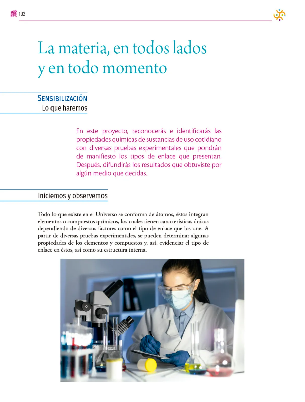 Miniatura página 103 de Colección Nanahuatzin. Nuestro libro de proyectos.   Libro de Educación Secundaria Grado 3°  Ciclo Escolar 2025 - 2026