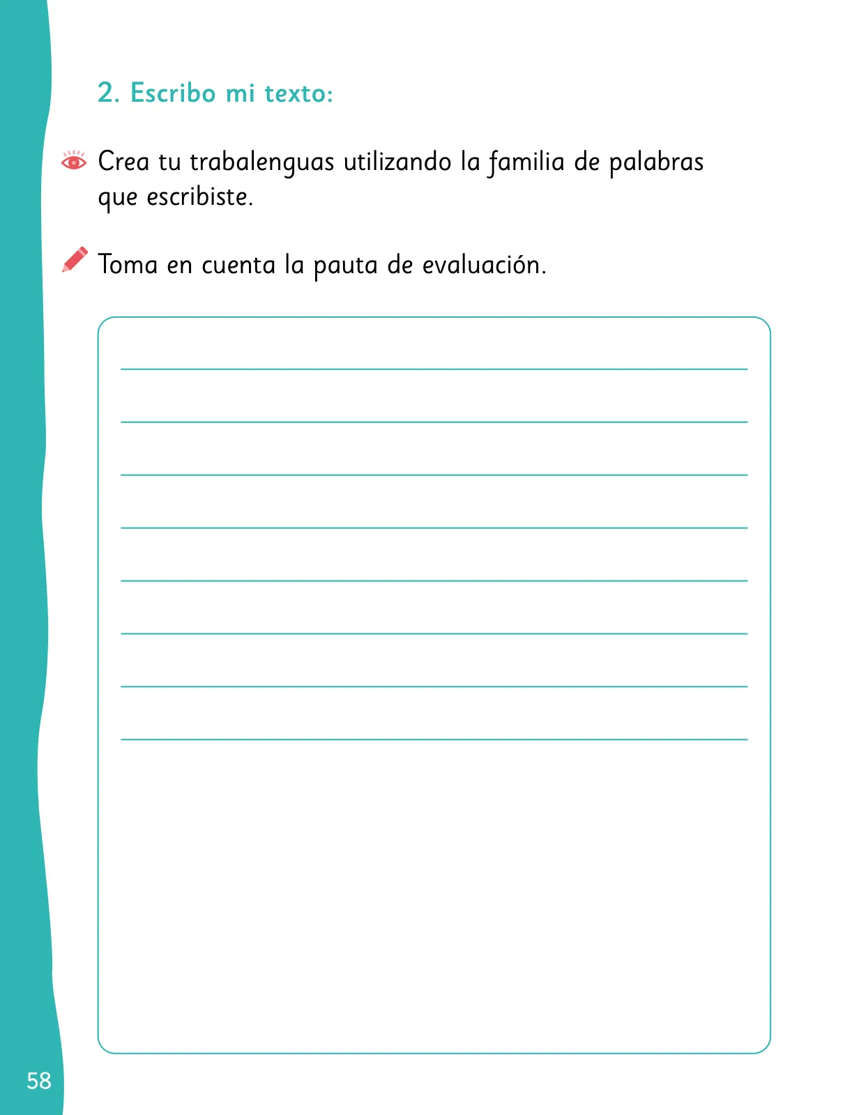 Página 60 de Lenguaje y Comunicación – Segundo Básico – Texto del Estudiante MINEDUC – Descargar PDF · 2024