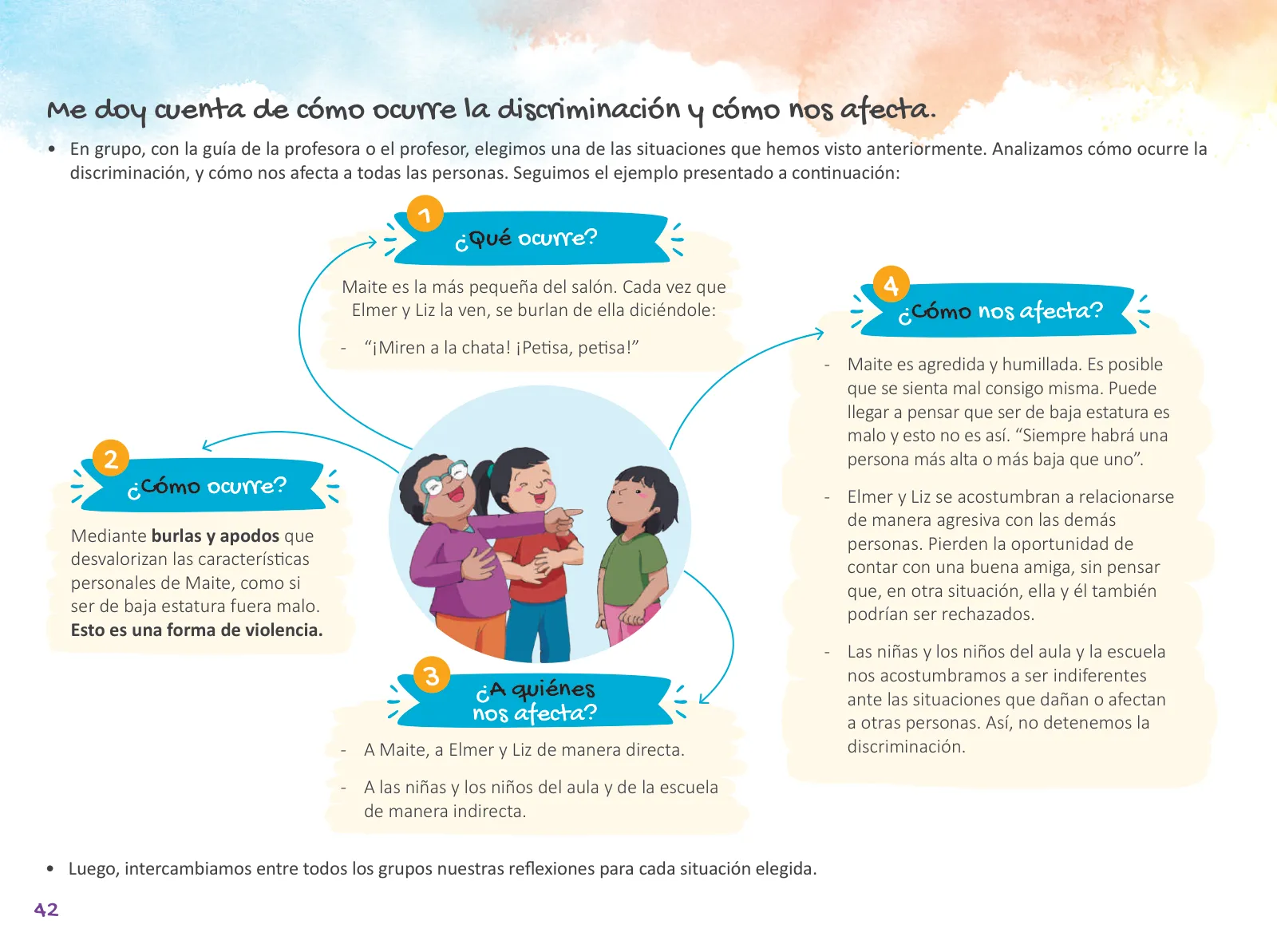 Página 44 de Cuadernillo de Tutoría Cuarto Grado Educación Primaria 2019 · 2019