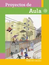 Portada de Proyectos de Aula. Libro de Educación Primaria Grado 3° Ciclo Escolar 2025 - 2026