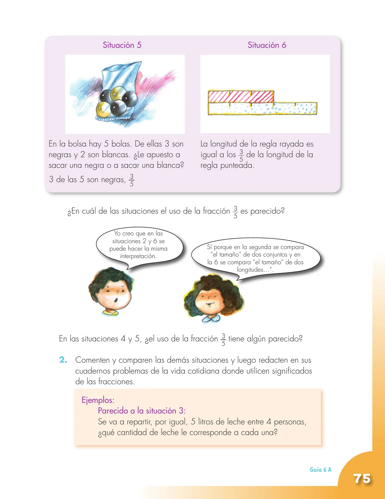 Miniatura página 75 de Matematica 5° · Cartilla 01