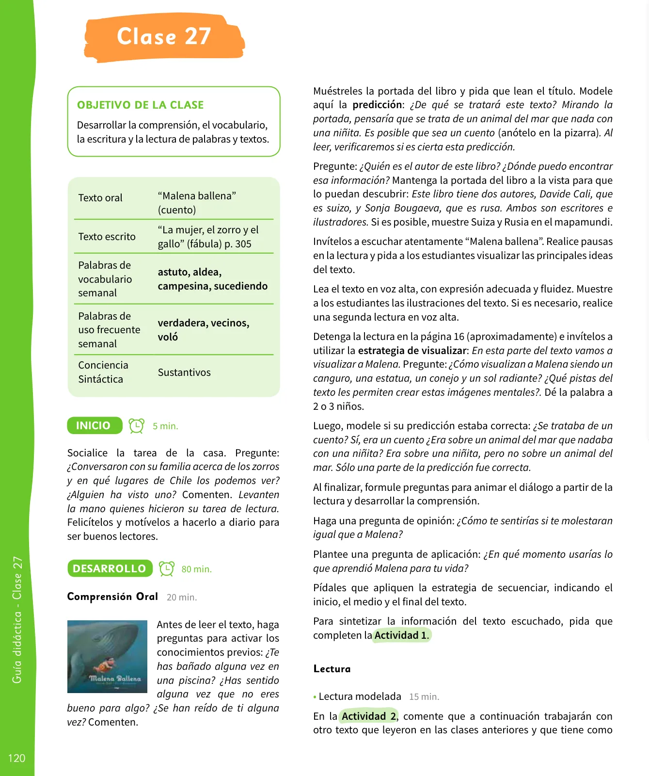Miniatura página 121 de Lenguaje y Comunicación – Segundo Básico – Texto del Estudiante MINEDUC – Descargar PDF · 2024