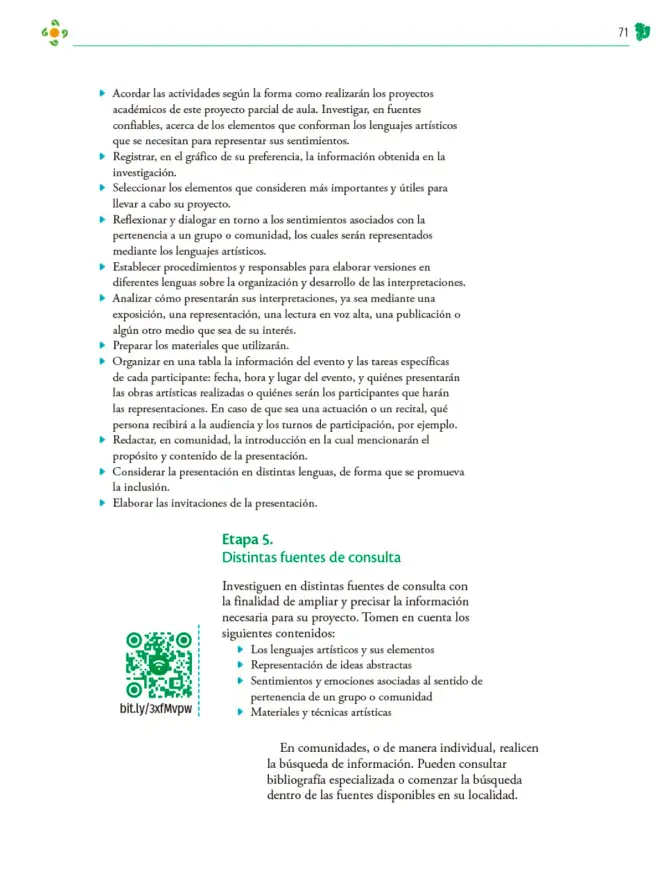 Página 72 de Colección Nanahuatzin. Nuestro libro de Proyectos. Tomo III. Libro de Educación Telesecundaria Grado 3° Ciclo Escolar 2025 - 2026