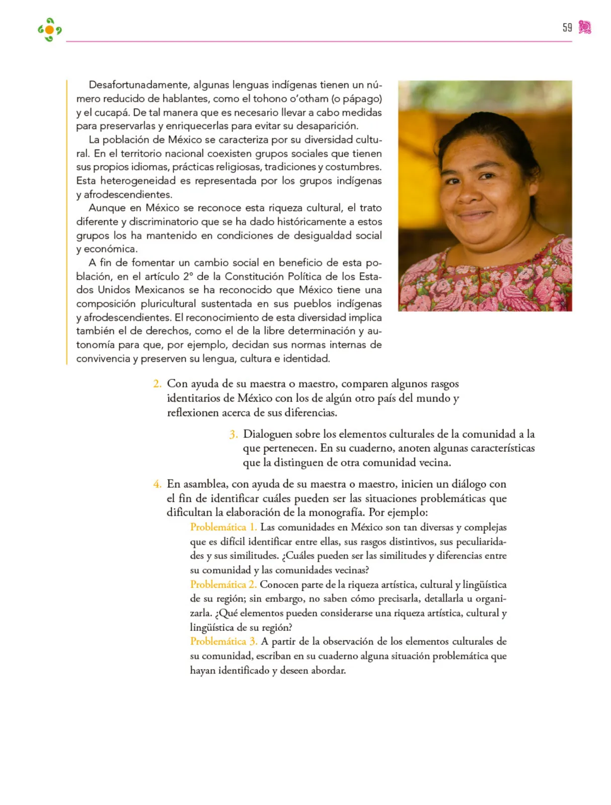 Miniatura página 60 de Colección Sk´asolil. Nuestro libro de proyectos.   Libro de Educación Secundaria Grado 2°  Ciclo Escolar 2025 - 2026