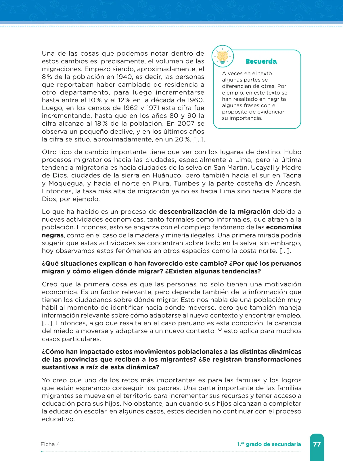 Miniatura página 79 de Fichas de aprendizaje de Comunicación 1 · 2024