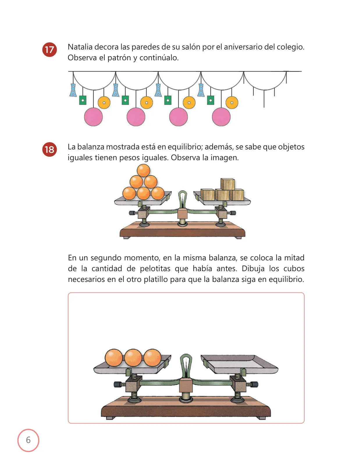 Miniatura página 6 de Kit de evaluación Proceso 2 Demostrando lo que aprendimos : Matemática, segundo trimestre, ﻿Cuarto grado - Primaria · 2019