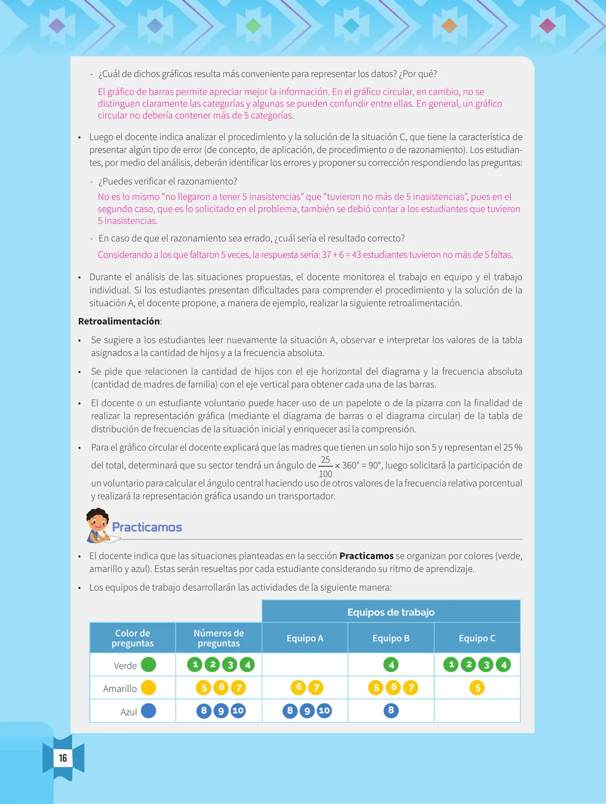 Página 18 de Resolvamos problemas 1 : manual para el docente 2018 · 2018