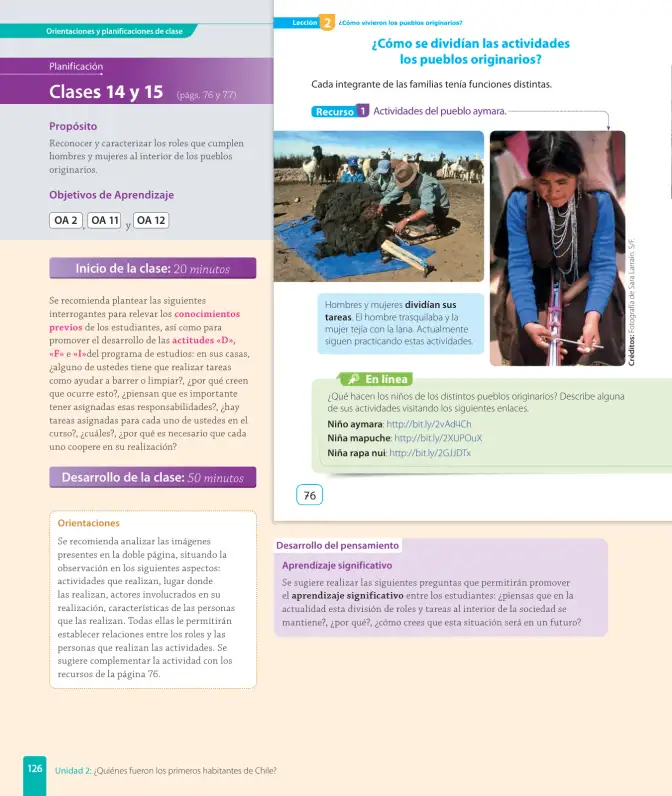 Página 128 de Historia, Geografía y Ciencias Sociales – Segundo Básico – Texto del Estudiante MINEDUC – Descargar PDF · 2024