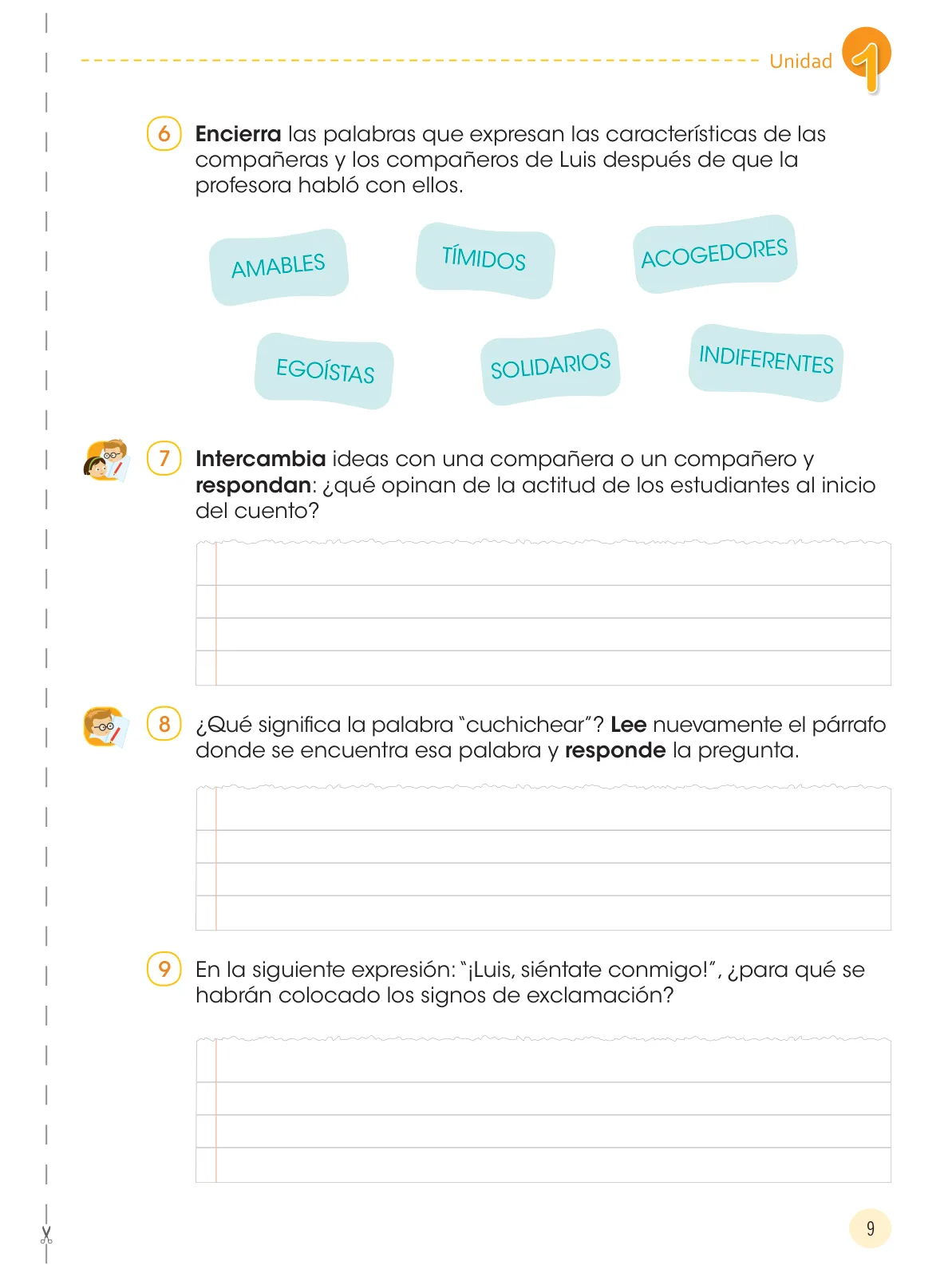 Miniatura página 11 de Comunicación 3 : cuaderno de trabajo para tercer grado de Educación Primaria 2019 · 2019