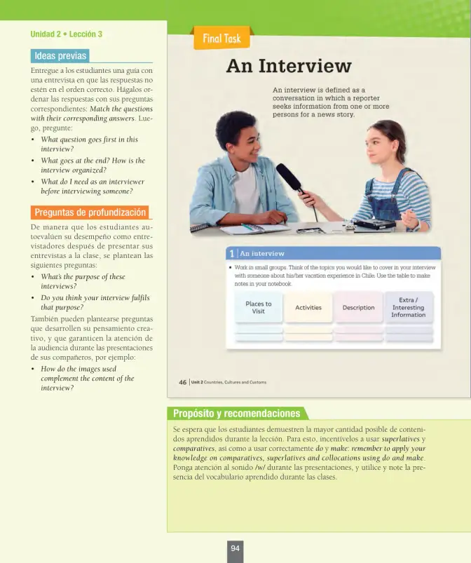 Página 95 de Inglés – Octavo Básico | Student’s Book MINEDUC – Descargar PDF · 2024