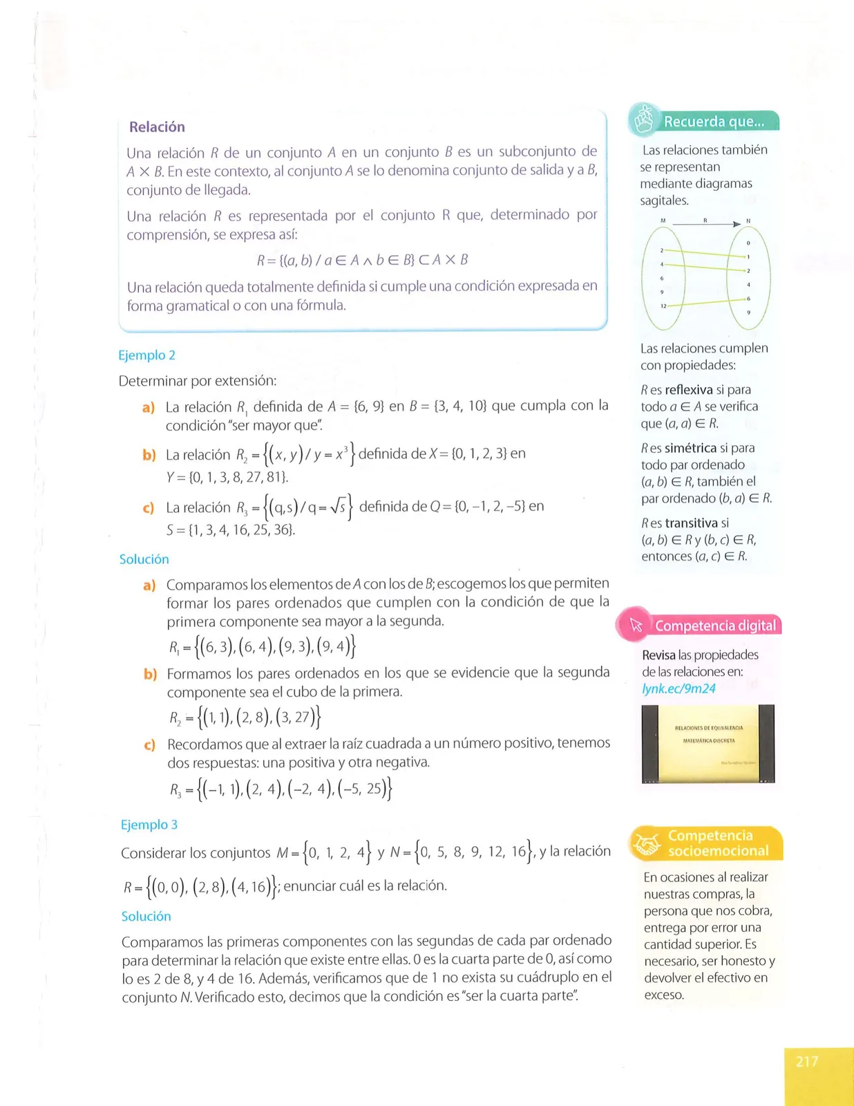 Miniatura página 217 de Matematica · 9 EGB · 2025