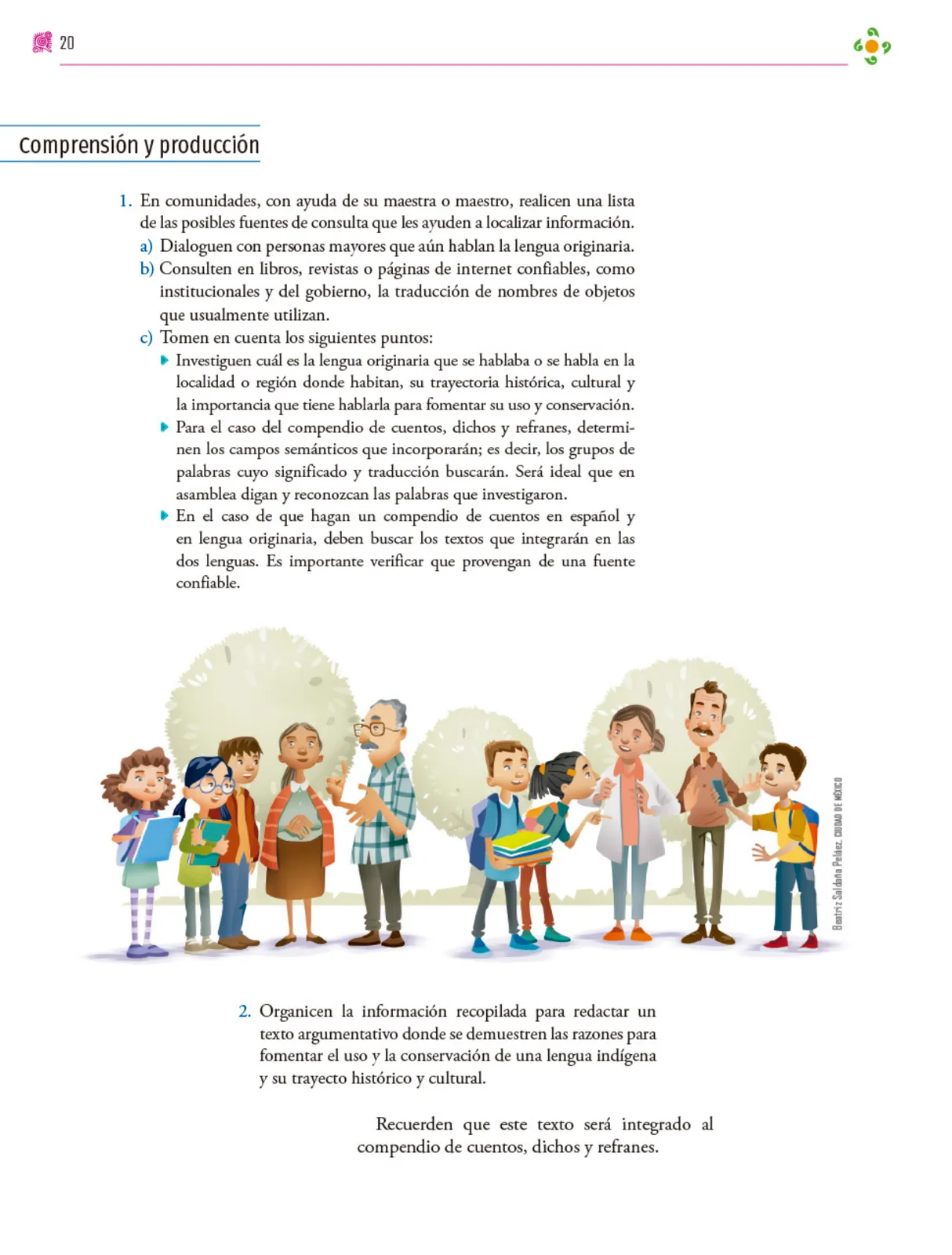 Miniatura página 21 de Colección Nanahuatzin. Nuestro libro de proyectos.   Libro de Educación Secundaria Grado 3°  Ciclo Escolar 2025 - 2026