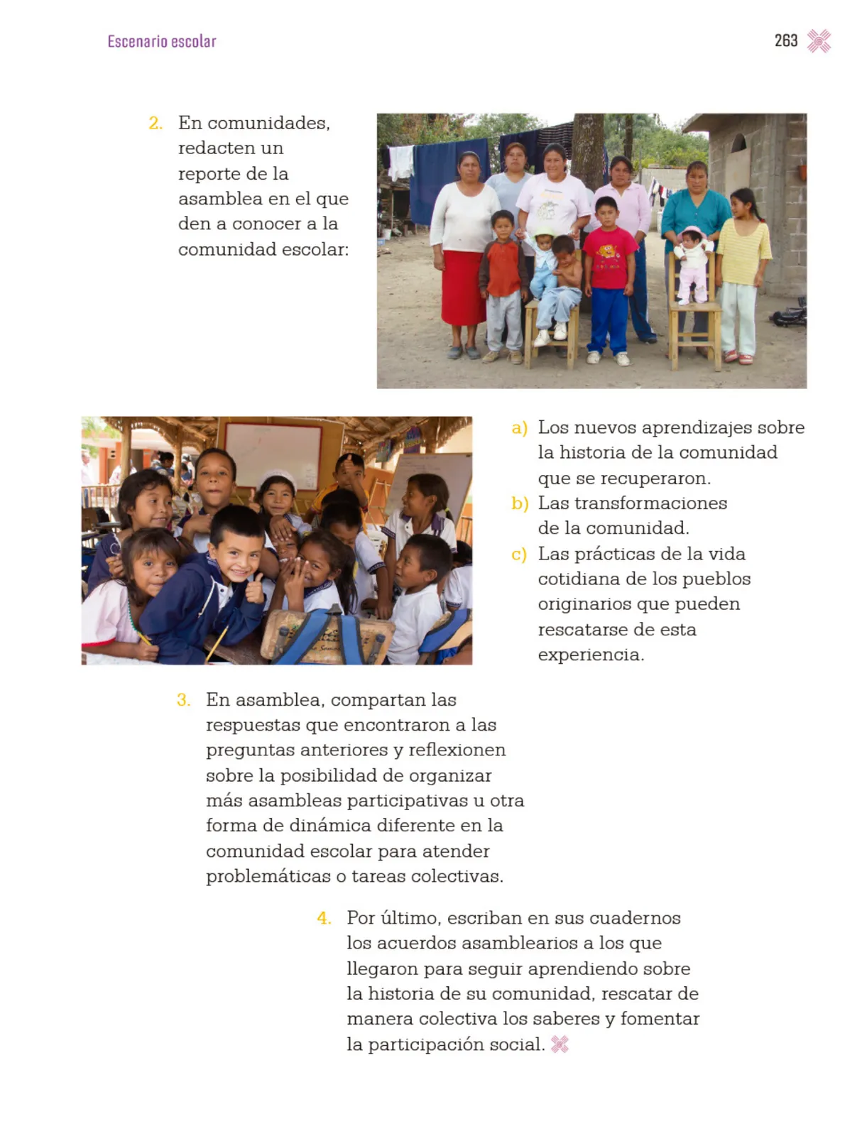 Página 266 de Proyectos Escolares. Libro de Educación Primaria Grado 3° Ciclo Escolar 2025 - 2026