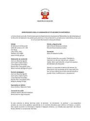 Página de Orientaciones para la elaboración de situaciones en Matemática · 2024