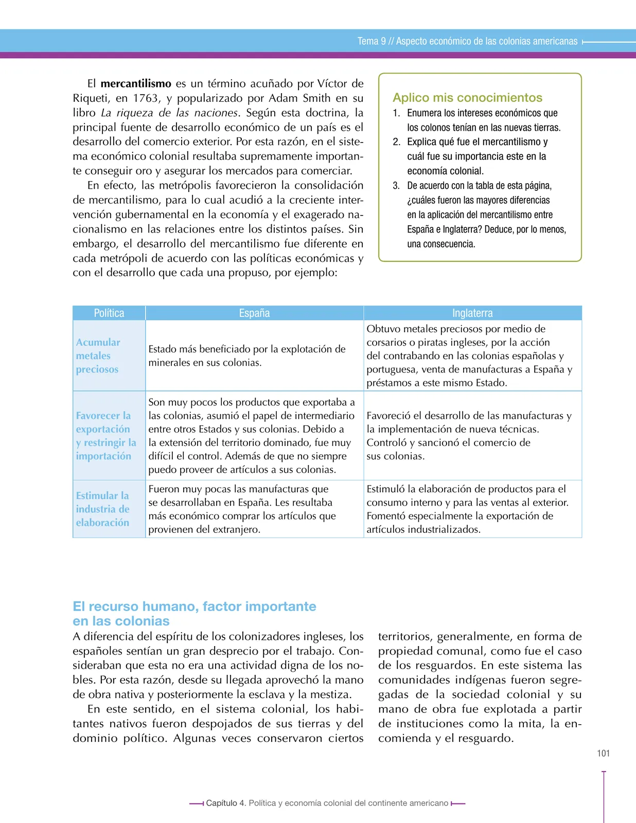 Página 101 de Ciencias Sociales 8° · Secundaria Activa