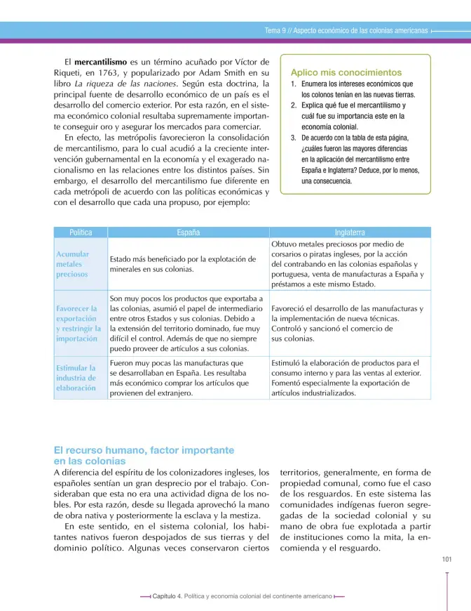 Página 101 de Ciencias Sociales 8° · Secundaria Activa
