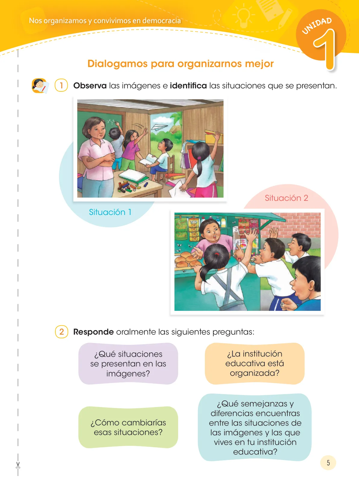 Miniatura página 7 de Comunicación 4 : cuaderno de trabajo para cuarto grado de Educación Primaria 2019 · 2019