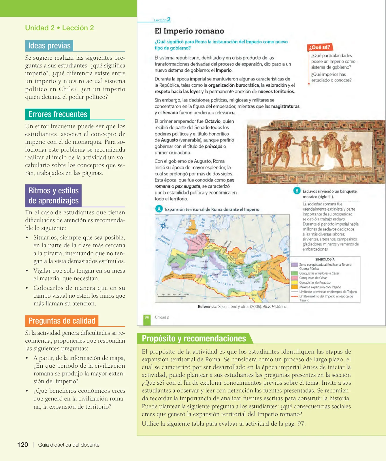 Página 121 de Historia, Geografía y Ciencias Sociales – Séptimo Básico | Texto del Estudiante MINEDUC – Descargar PDF · 2024