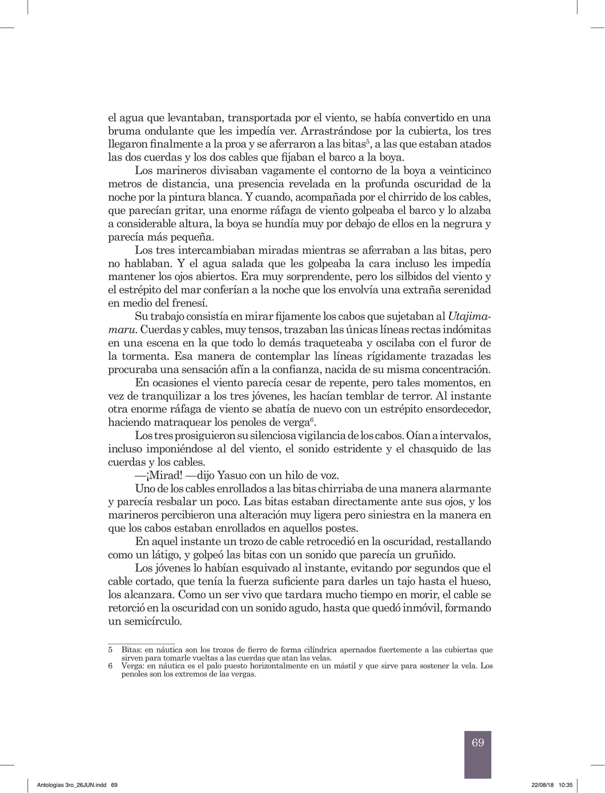 Página 70 de Antología literaria 3 · 2018