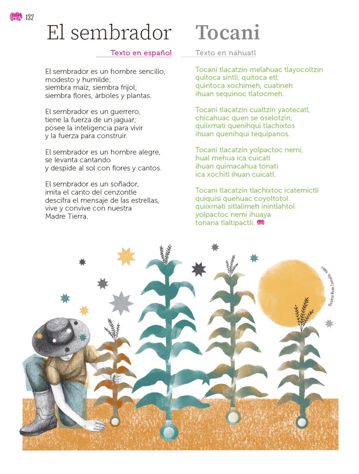 Miniatura página 133 de Colección Sk´asolil. Múltiples lenguajes.   Libro de Educación Secundaria Grado 2°  Ciclo Escolar 2025 - 2026