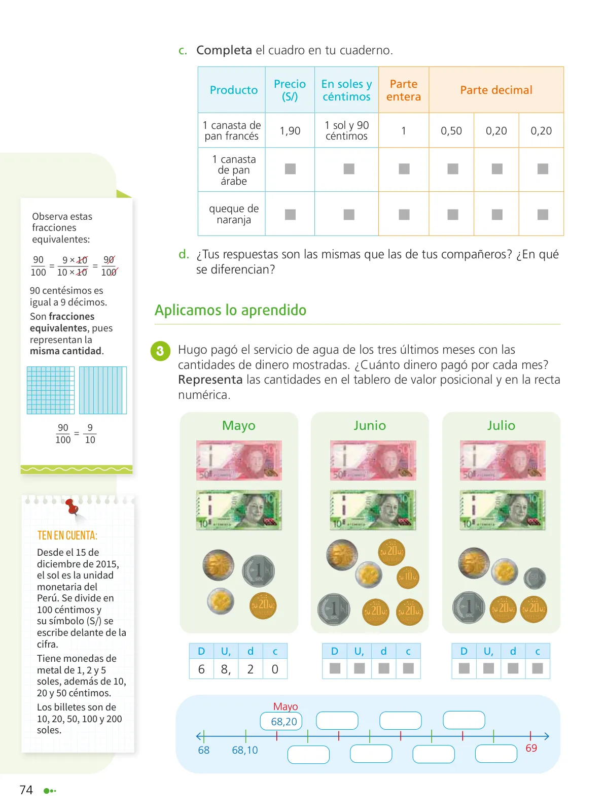 Página 76 de Texto de Matemática 6. Sexto grado de Primaria · 2024