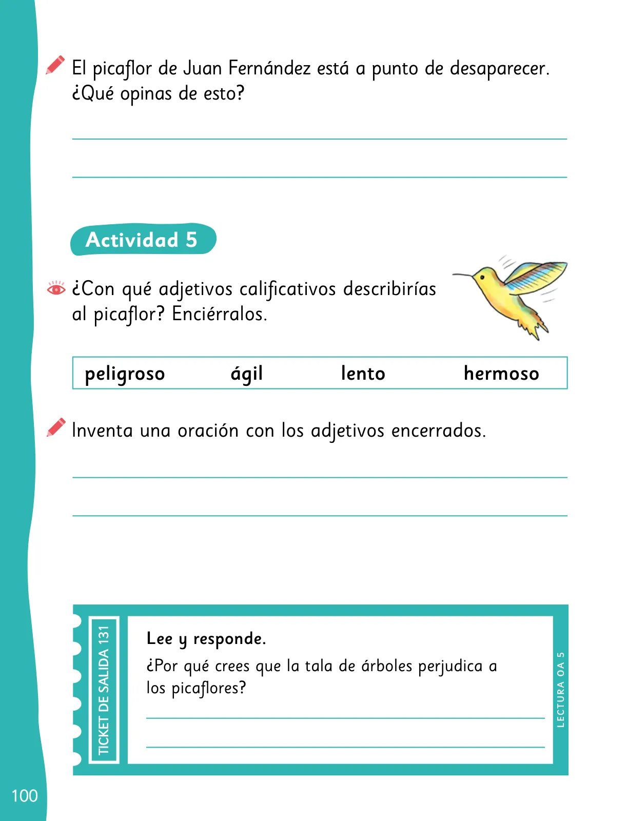 Página 102 de Lenguaje y Comunicación – Segundo Básico – Texto del Estudiante MINEDUC – Descargar PDF · 2024