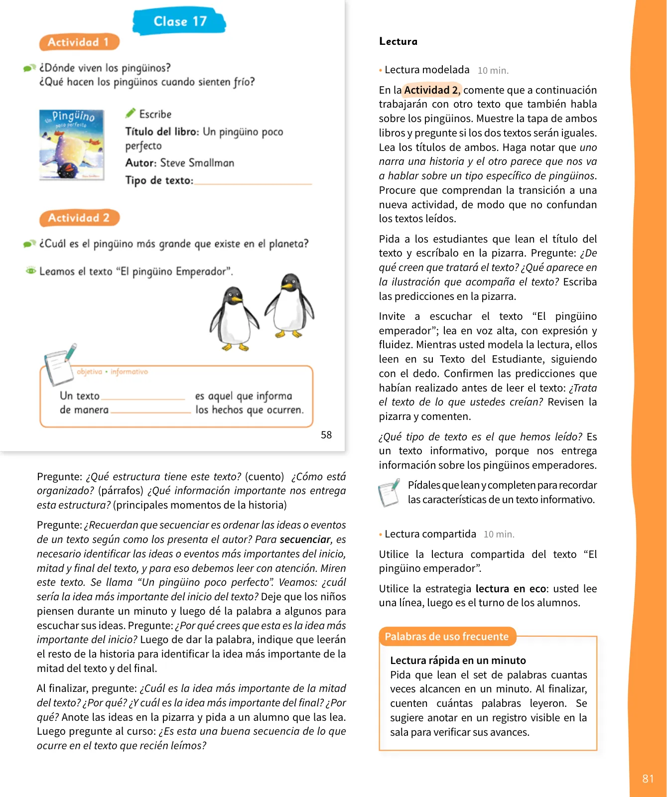 Página 82 de Lenguaje y Comunicación – Segundo Básico – Texto del Estudiante MINEDUC – Descargar PDF · 2024