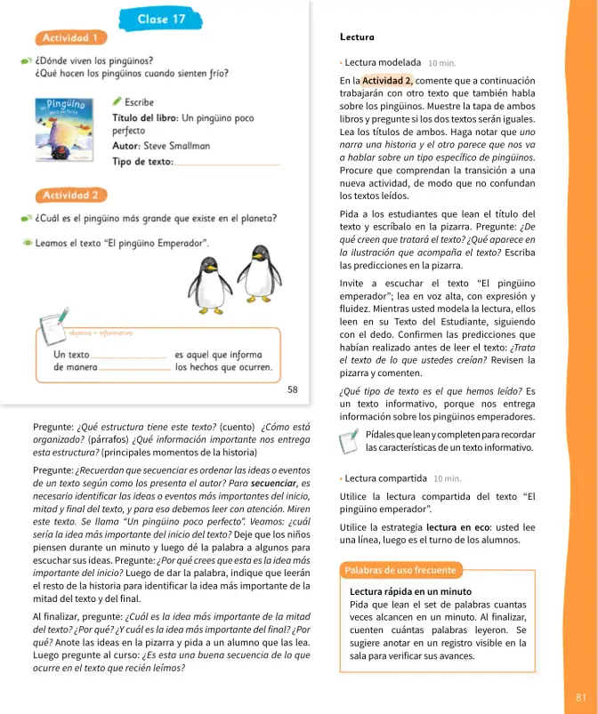 Página 82 de Lenguaje y Comunicación – Segundo Básico – Texto del Estudiante MINEDUC – Descargar PDF · 2024