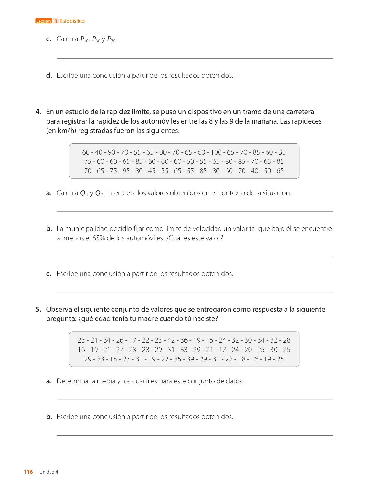 Miniatura página 118 de Matemática – Octavo Básico | Texto del Estudiante MINEDUC – Descargar PDF · 2024
