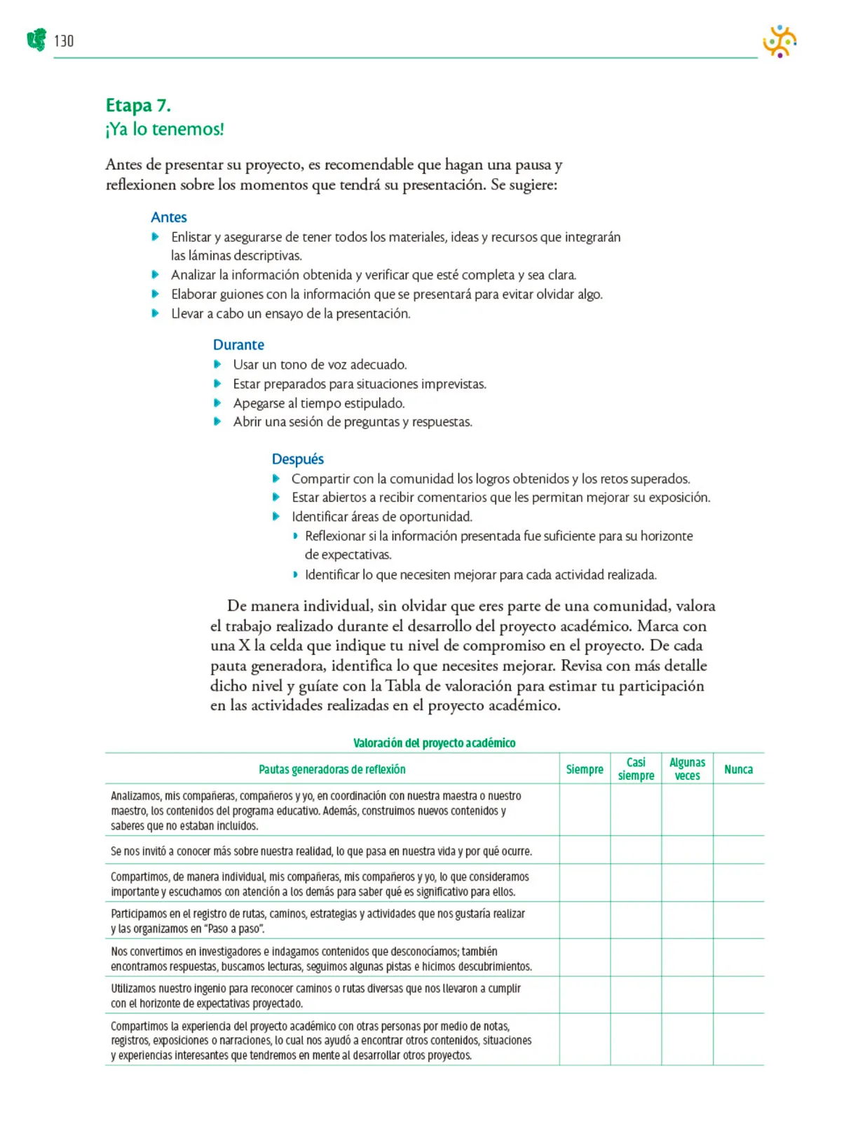 Miniatura página 131 de Colección Nanahuatzin. Nuestro libro de Proyectos. Tomo I.   Libro de Educación Telesecundaria Grado 3°  Ciclo Escolar 2025 - 2026
