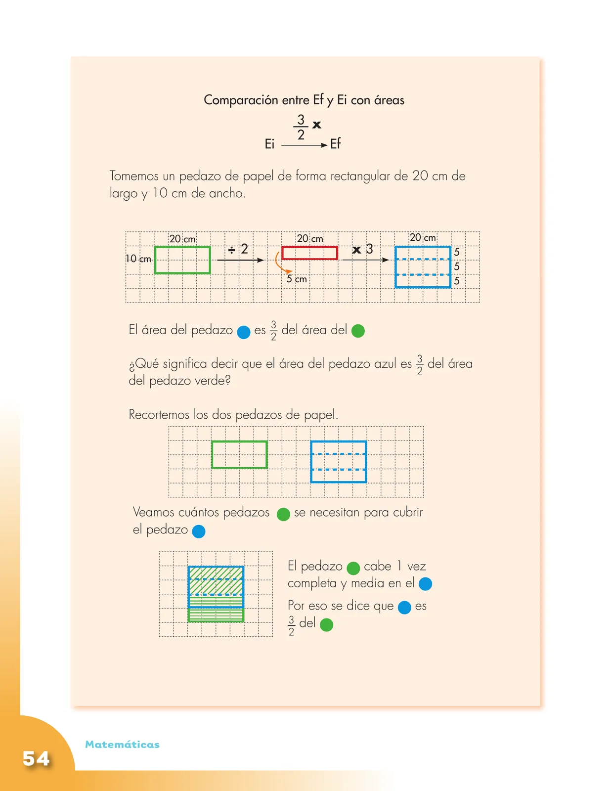 Página 54 de Matematica 5° · Cartilla 01