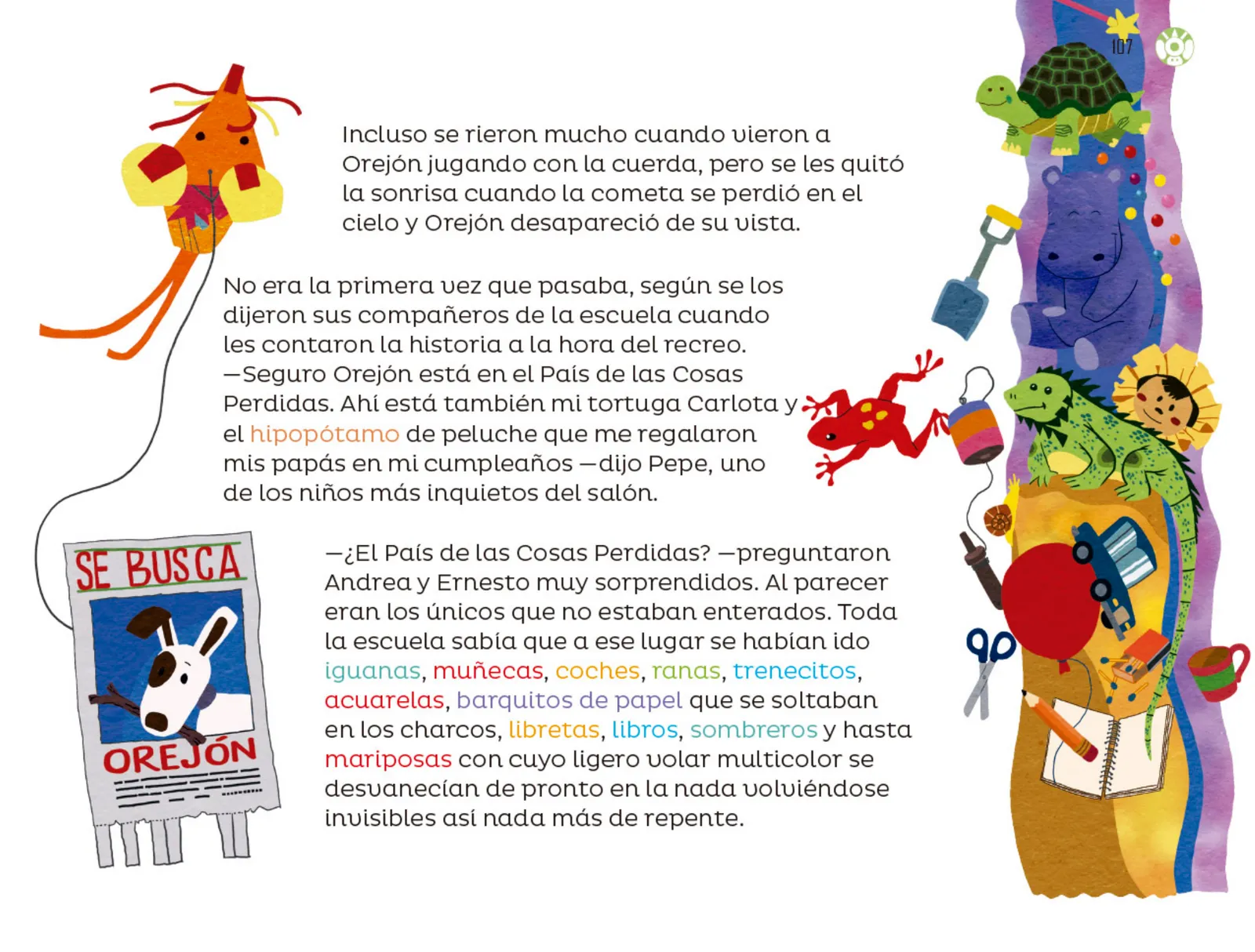 Página 108 de Múltiples lenguajes. Libro de Educación Preescolar Grado 3° Ciclo Escolar 2025 - 2026