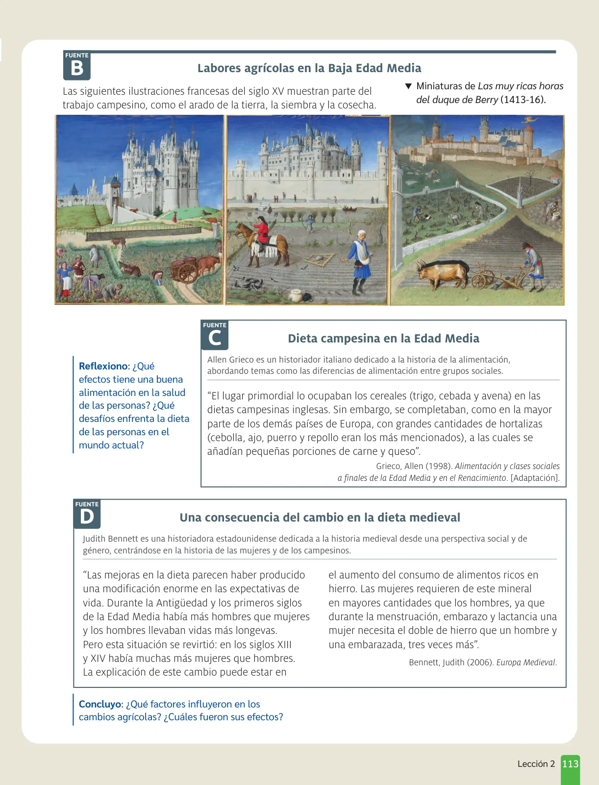 Página 115 de Historia, Geografía y Ciencias Sociales – Séptimo Básico | Texto del Estudiante MINEDUC – Descargar PDF · 2024