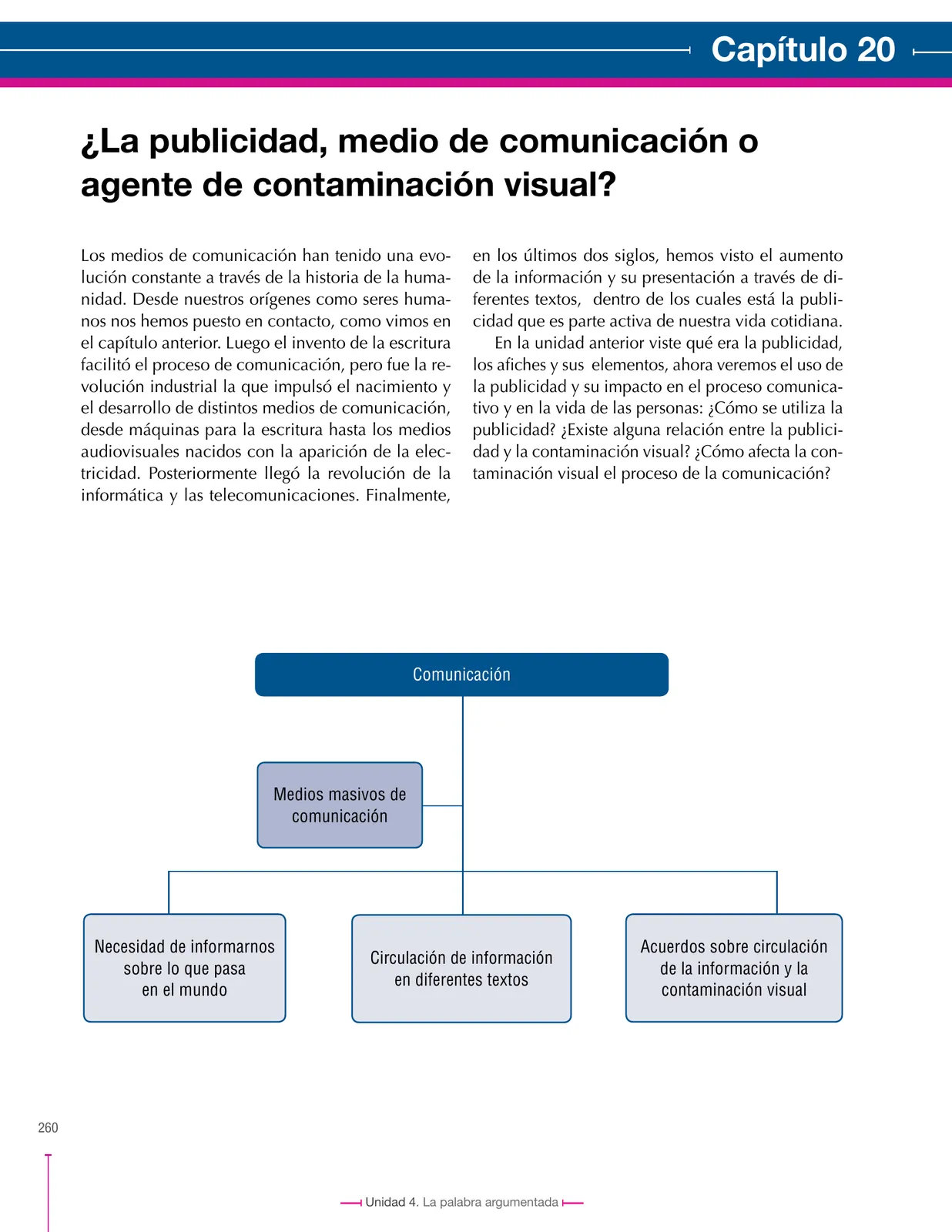 Página 260 de Lenguaje 8° · Secundaria Activa