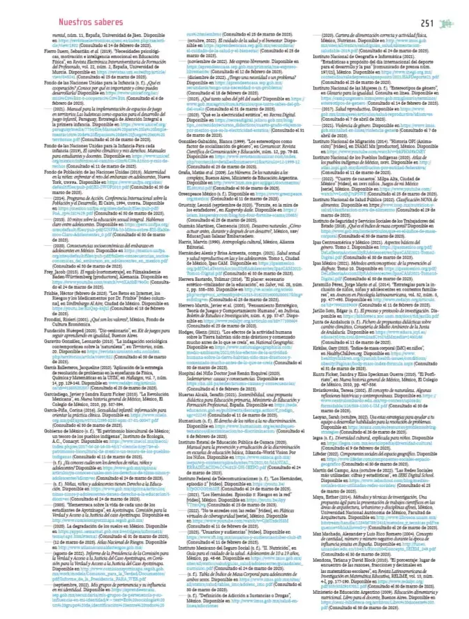 Página 252 de Nuestros saberes: Libro para alumnos, maestros y familia. Libro de Educación Primaria Grado 6° Ciclo Escolar 2025 - 2026