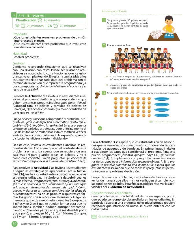 Página 52 de Sumo Primero – Quinto Básico | Texto del Estudiante MINEDUC – Descargar PDF · 2024