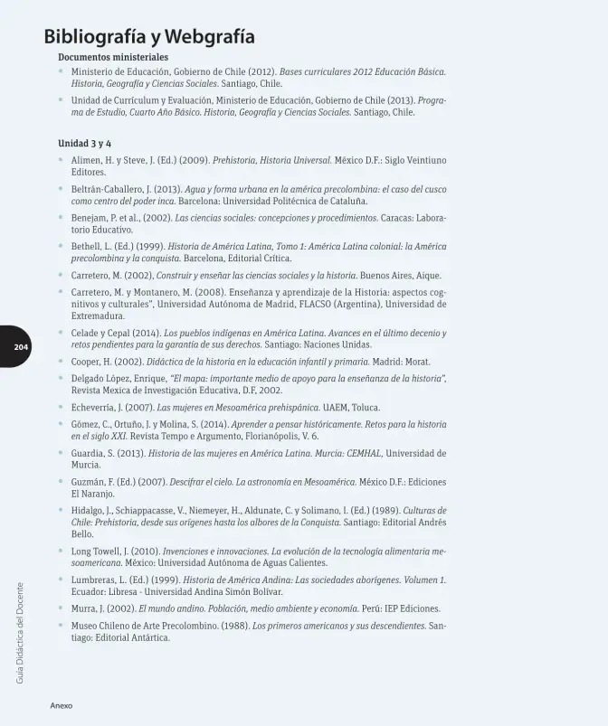 Página 207 de Historia, Geografía y Ciencias Sociales – Cuarto Básico | Texto del Estudiante MINEDUC – Descargar PDF · 2024