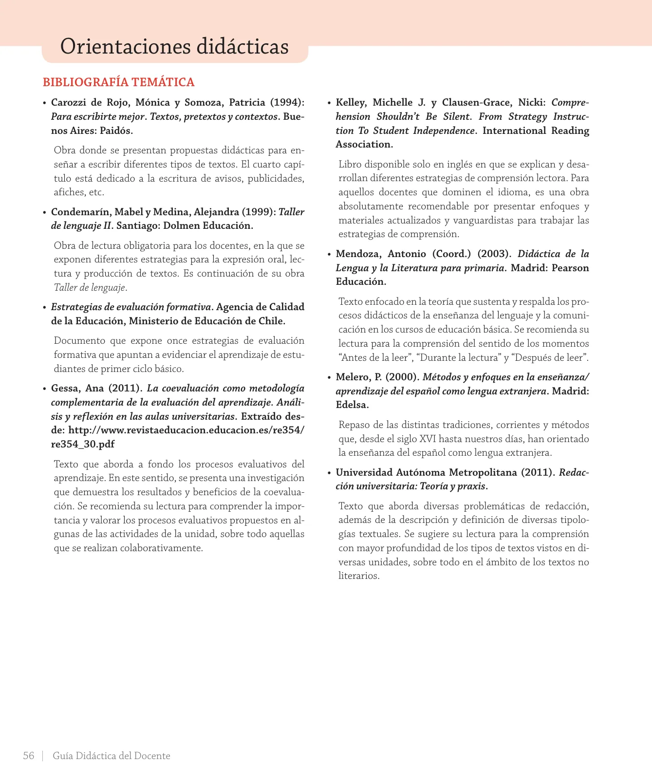 Página 58 de Lenguaje y Comunicación – Tercero Básico | Texto del Estudiante MINEDUC – Descargar PDF · 2024