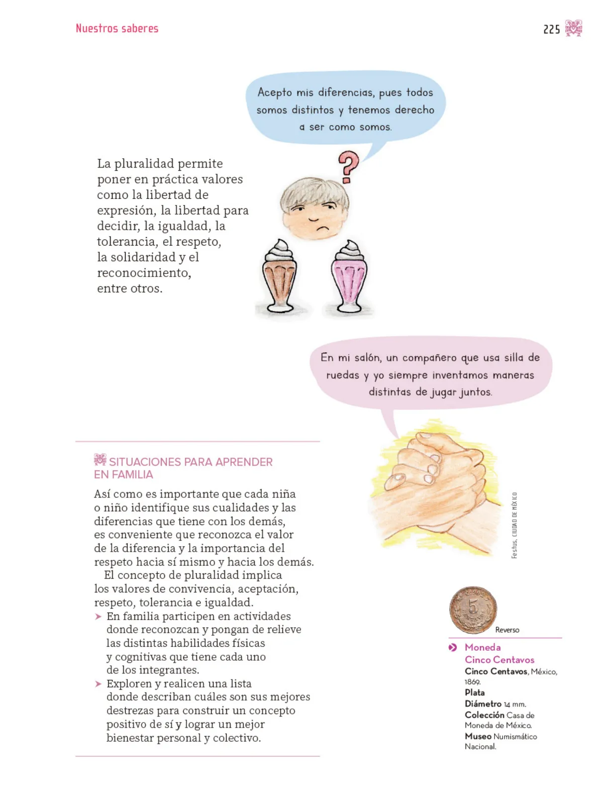 Miniatura página 226 de Nuestros saberes: Libro para alumnos, maestros y familia.   Libro de Educación Primaria Grado 3°  Ciclo Escolar 2025 - 2026