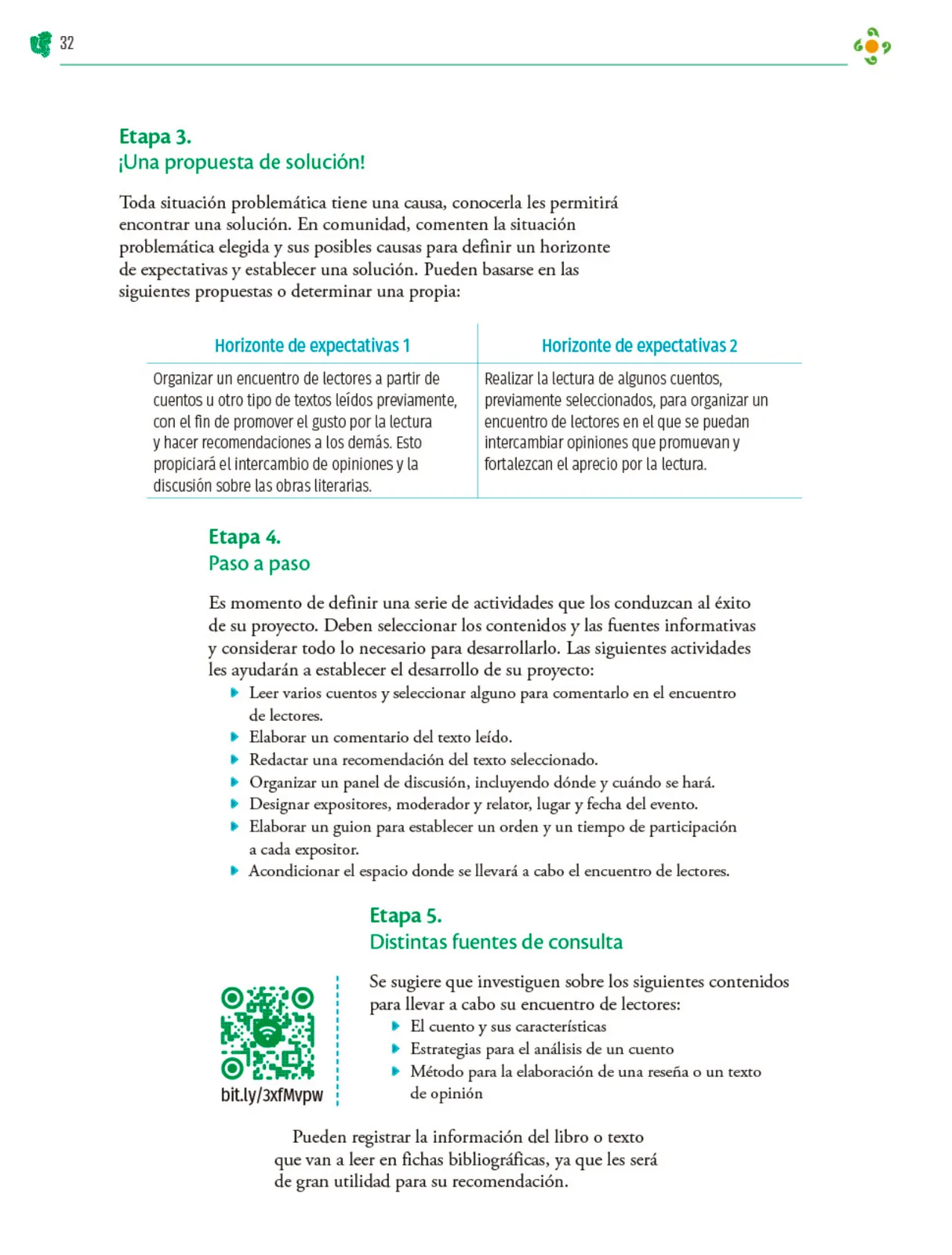 Página 33 de Colección Sk´asolil. Nuestro libro de Proyectos. Tomo II. Libro de Educación Telesecundaria Grado 2° Ciclo Escolar 2025 - 2026