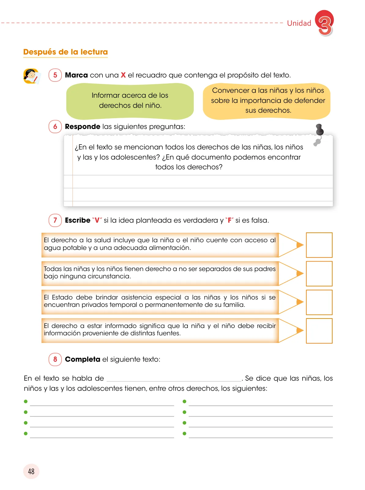 Página 49 de Comunicación 6 : cuaderno de trabajo para sexto grado de Educación Primaria 2019 · 2019