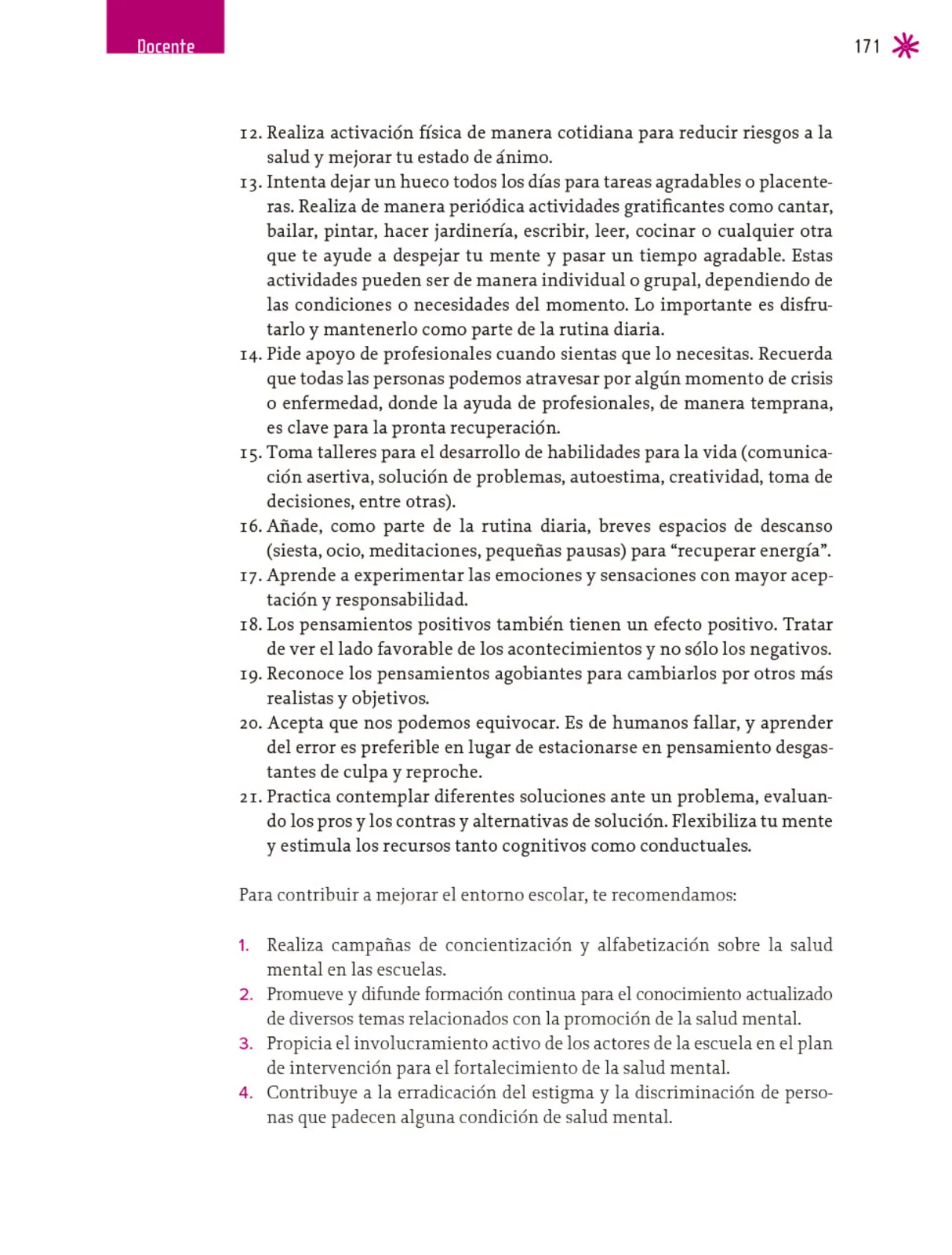 Miniatura página 172 de Un libro sin recetas para la maestra y el maestro. Fase 6.   Libro de Educación Telesecundaria Grado 1°, 2°, 3°  Ciclo Escolar 2025 - 2026