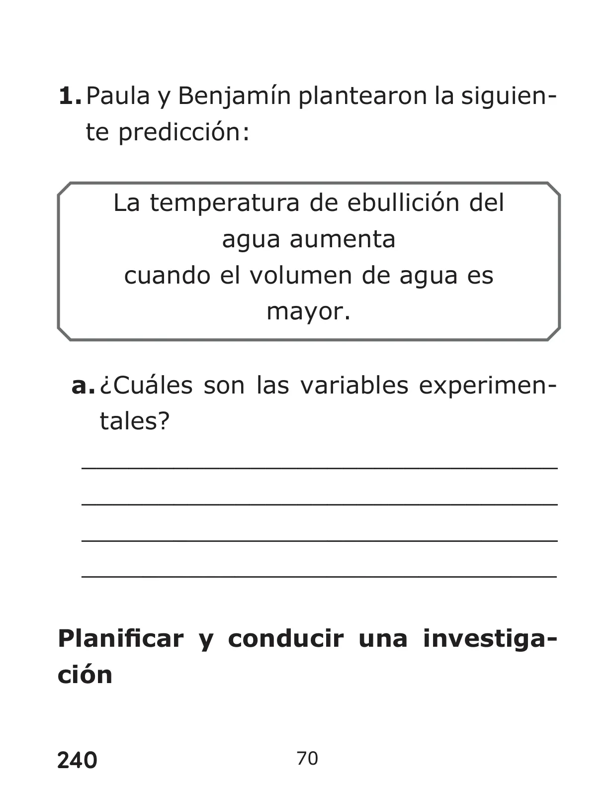 Página 240 de Libro de Ciencias Naturales – Quinto Básico | Texto del Estudiante MINEDUC – Descargar PDF · 2024