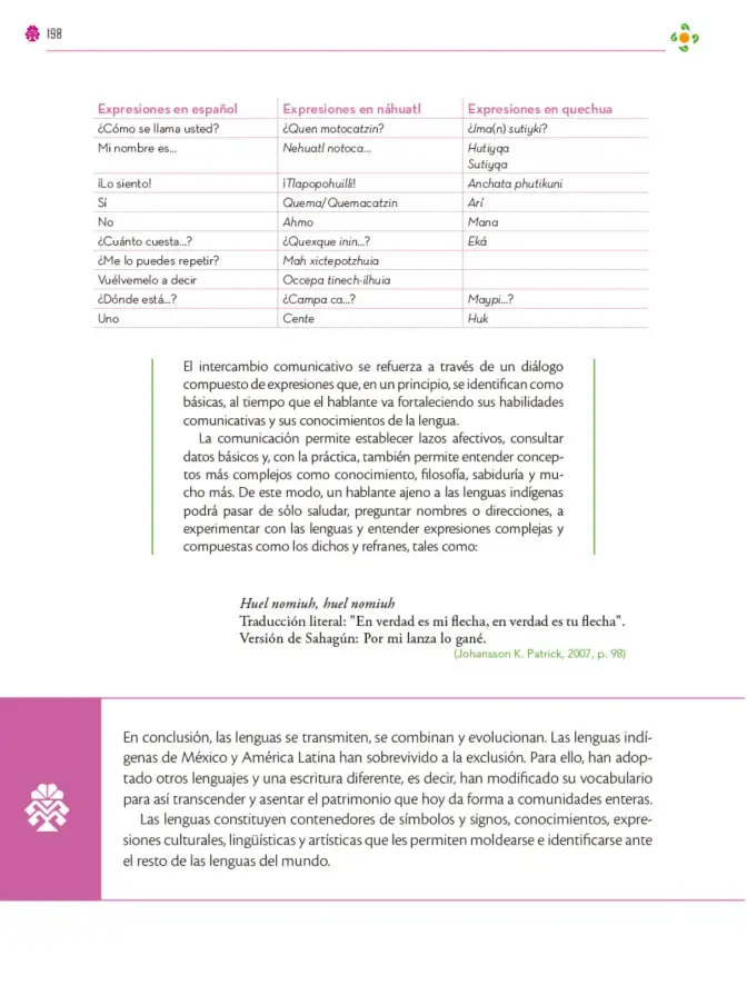 Página 199 de Colección Ximhai. Lenguajes. Libro de Educación Secundaria Grado 1° Ciclo Escolar 2025 - 2026