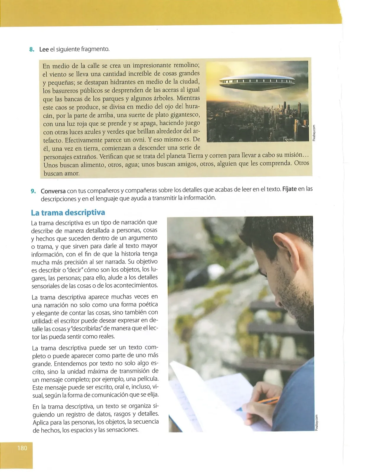 Página 180 de Lengua Y Literatura · 8 EGB · 2025
