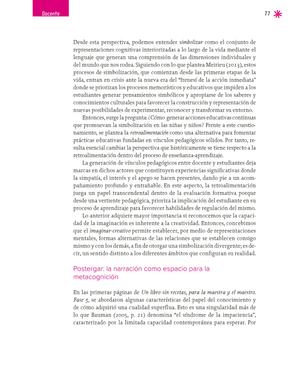 Miniatura página 78 de Un libro sin recetas, para la maestra y el maestro. Fase 5  Libro de Educación Primaria Grado 5°, 6°  Ciclo Escolar 2025 - 2026