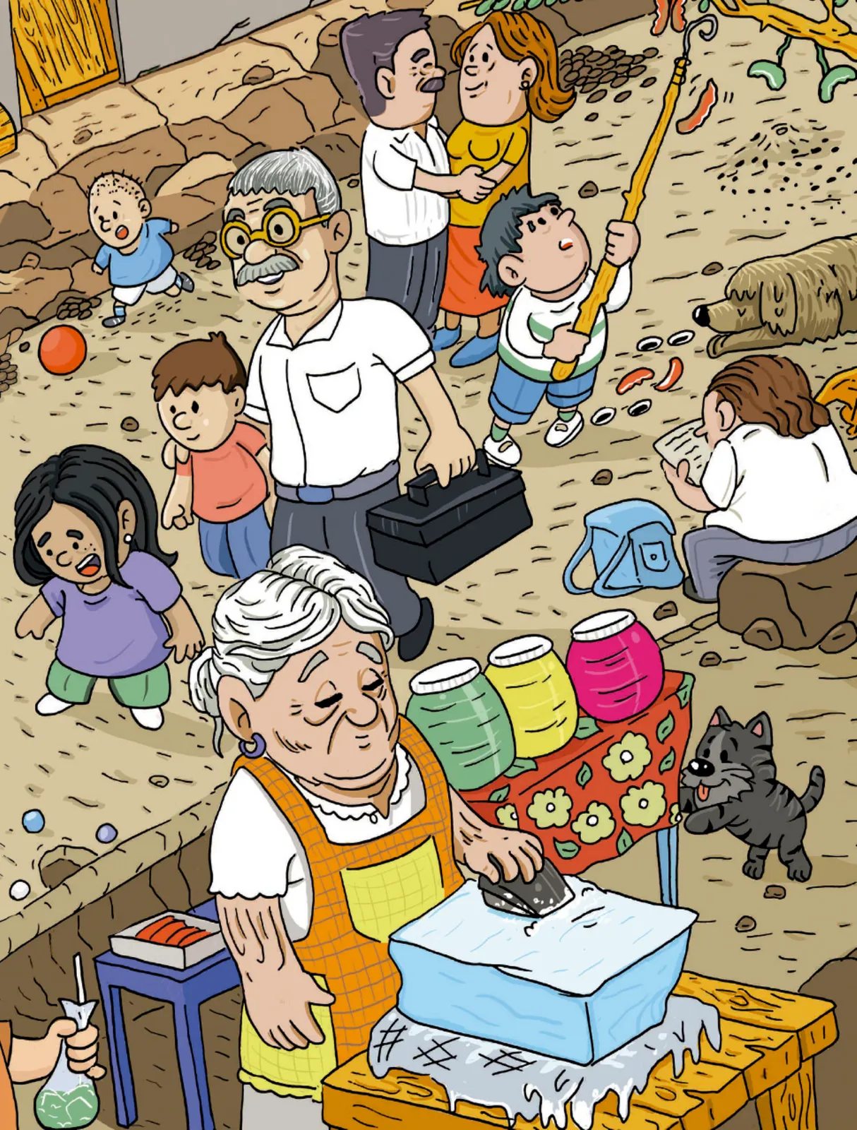 Página 198 de Proyectos Escolares.   Libro de Educación Primaria Grado 3°  Ciclo Escolar 2025 - 2026