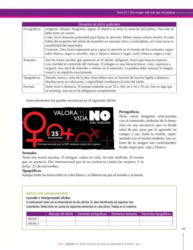 Página 195 de Lenguaje 8° · Secundaria Activa